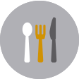 Servicio de comedor en el Colegio Umedi en Bilbao.