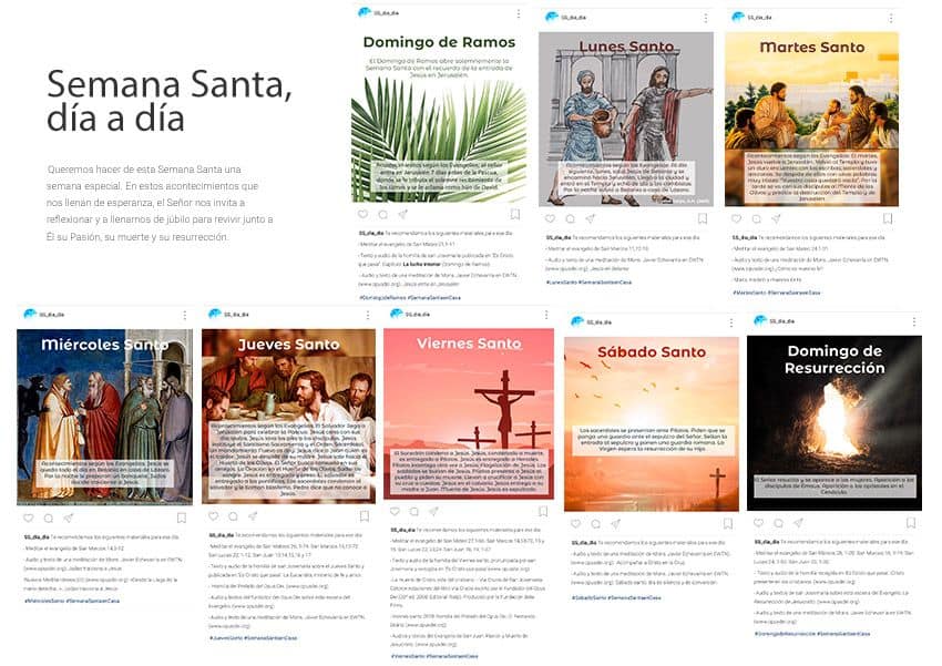 Semana Santa, día a día