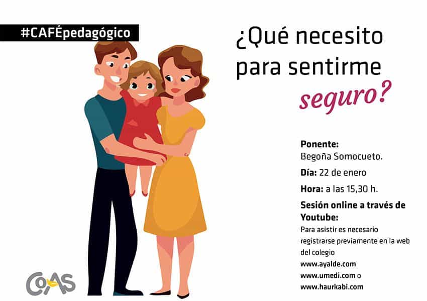 Café pedagógico: ¿Qué necesito para sentirme seguro?