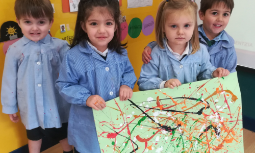 Una clase de arte y mucho más